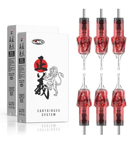 BIGWASP Professional Disposable Tattoo Needle Cartridge 3 Round